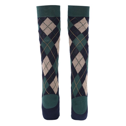 Womens Thigh-Highs Fashionable Socks Stretchy Check Stockings Warm Keeping Soft - Picture 14 of 48