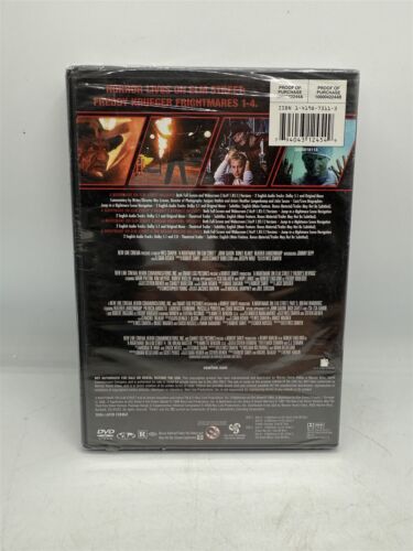 NEW SEALED DVD A NIGHTMARE ON ELM STREET 1-4 SET 4 FILM FAVORITES - Picture 2 of 2