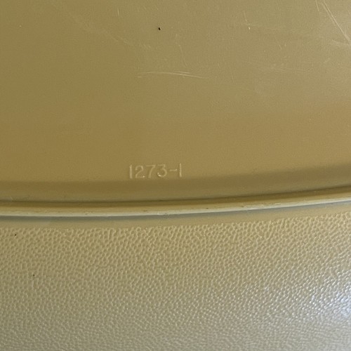 Vintage Tupperware 2 Piece Steamer Harvest Gold 1273-1 2 Piece - Picture 4 of 6