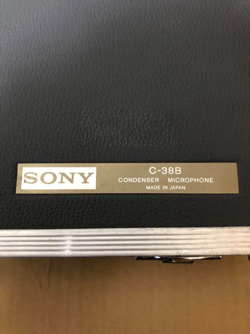 SONY C38B C38B Multi Pattern Condenser Microphone w/Box and Cable eBay