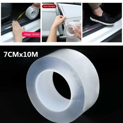 7CMx10M Clear Door Sill Edge Protection Scratches Vinyl film Sheet All Car Truck 7CMx10M Clear Door Sill Edge Protection Scratches Vinyl film Sheet All Car Truck