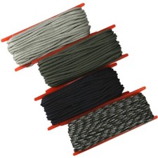 MILITARY PARA CORD 15m REEL BASHA TENT BIVVI STRING CAMPING ARMY CADET ROPE