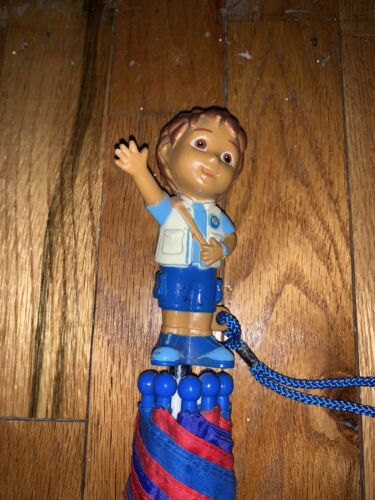 Nickelodeon Go Diego Go Molded Diego Handle Umbrella 15” Long - Picture 2 of 5