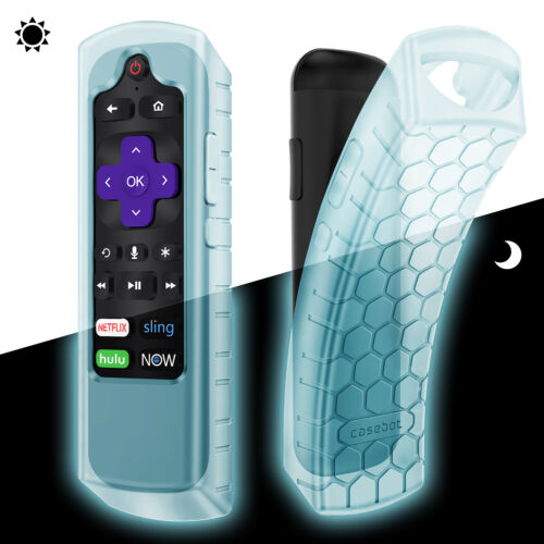 Remote Case for Roku Voice/Express HD /4K+/Ultra LT Enhanced 3930 Silicone Cover - Picture 12 of 18