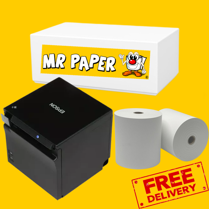 Epson TM-M30II - 80mm Thermal Till Rolls / Receipt Rolls - Box of 20 Rolls