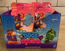 Lot Of 10 New Dogs Vs Squirls Surprise Plush Toy 4" Blind Bags in Box