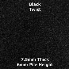 Black Carpet Saxony Pile Cheap Black Carpets Loop Twist  Black Carpets Feltback