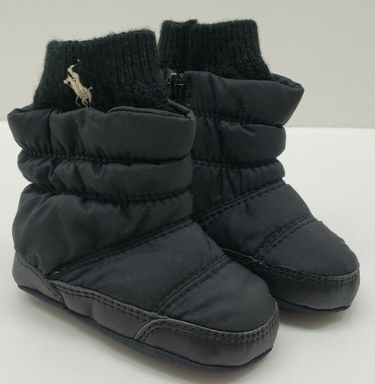 6-9months Size 3 Usa Booties Zip Up Slip On