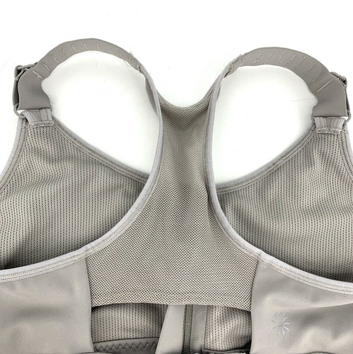 Athleta Empower Sport BH in Kieselgrau - Farbe SELTEN! Kleines Yoga Run Gym EUC - Bild 11 von 12