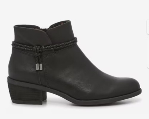B.o.c. Botas de cuero negras by Born Lindsay Bootie para mujer talla 9,5 - nuevas en caja