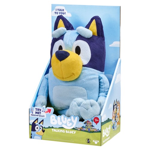 Juguete de peluche Talking Bluey 13" para niños pequeños con 9 frases y canción temática - Imagen 9 de 12
