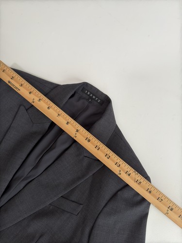 Theory Women’s Gray Classic Lined Blazer Jacket Size 6 EUC - Picture 6 of 12