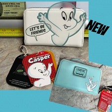 Billetera Loungefly Casper the Friendly Ghost Glowin the dark con cremallera nueva