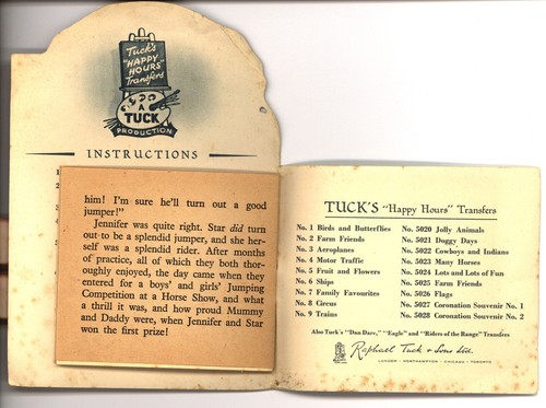 MUCHOS CABALLOS, transferencias de Happy Hours, No. 5023 Tuck publicado, completo - Imagen 5 de 6
