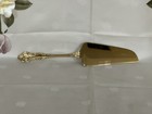 Vintage Gold Plated Wedding Cake Knife.