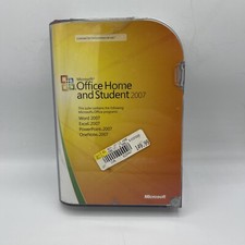 MS Microsoft Office 2007 Home and Student Full Retail English w/ PRODUCT KEY