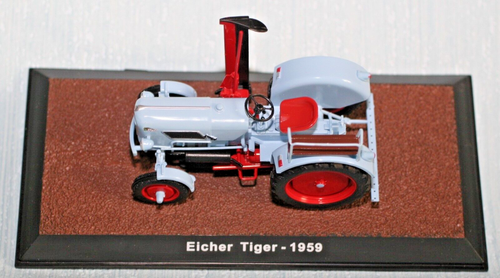 ATLAS EDITIONS 7517011 1959 EICHER TIGER TRACTOR BOXED - Picture 5 of 9