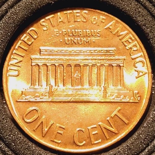 Rare 1973 D Lincoln Memorial Cent DDO DDR, Eye, Uncirculated Red Gem - Picture 9 of 9
