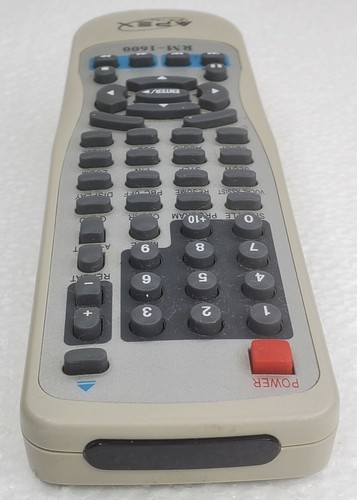 APEX RM-1600 Remote Control Only for DVD Player Model AD1600 - Picture 3 of 9