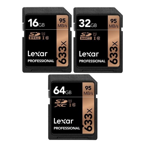 Lexar Professional 633x 32GB 64GB 128GB 256GB 512GB 1TB SDHC SDXC SD Card UHS-I - Picture 2 of 15