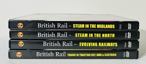 British Rail Trainspotters Guide DVD Bundle x 4 Region Free Trains Railways - Picture 5 of 5