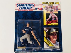 1993-STARTING-LINEUP-SLU-JOSE-CANSECO-TEXAS-RANGERS-Figure-And-Cards