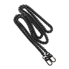 Iron Lantern Chain Strap for Handbag with Metal Buckles Silver