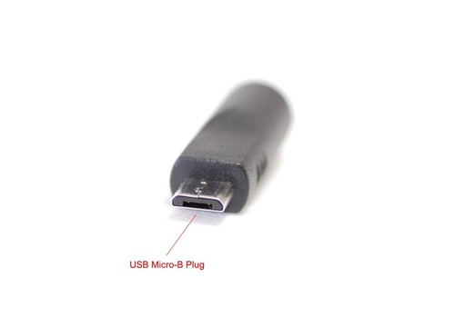 1x Power Plug Charging Charger Connector DC 3.5 x 1.35 mm Female Micro-B USB