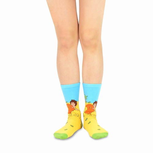 3 Pair Safari Animal Crew Socks - Picture 4 of 24