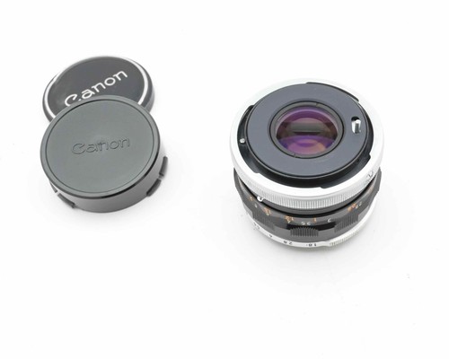 Lente Canon FL 50 mm f/1,8 lente principal para Canon FD con tapas (#18135) - Imagen 8 de 8