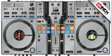 Pioneer DDJ-REV7 Skin - Special Edition brushed silver