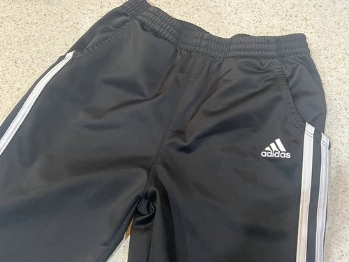 Adidas Track Pants Black Youth 10/12 EUC - Picture 4 of 5