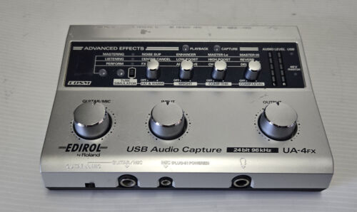 Roland Edirol UA-4FX Midi USB Audio Input Interface - Bild 2 von 3