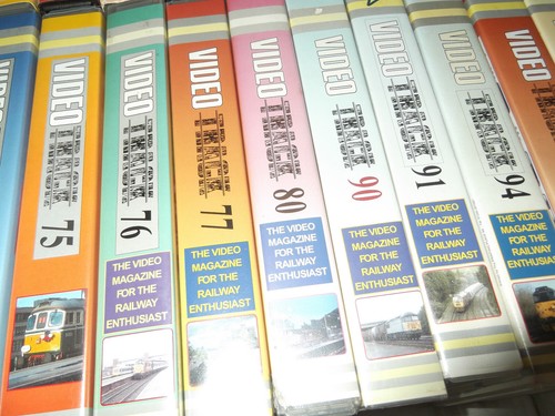 Video Track VHS 34 Video Tapes Job Lot (VHS) Issues 31 to 107 ~ Railway Videos - Imagen 5 de 6
