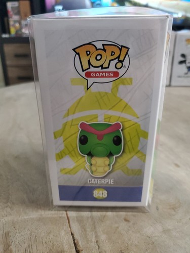 Funko Pop! Pokemon Caterpie #848 w/Protector - Picture 2 of 5