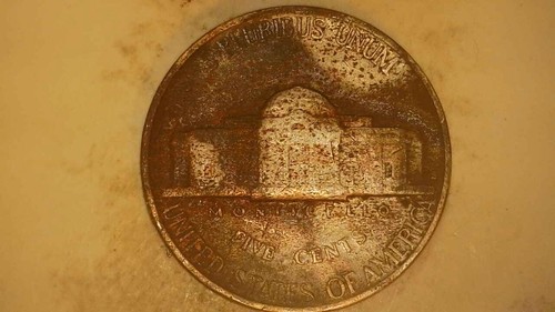 1941 S Nickle Clad Layer Error Copper Clad Nickle - Picture 2 of 15
