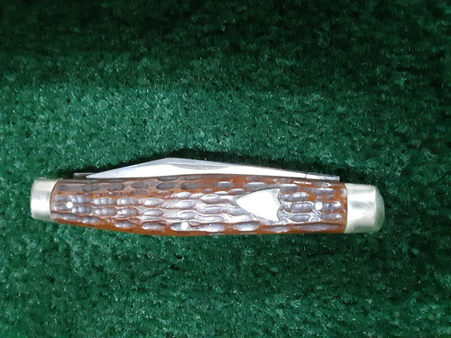 RARE Antique British English WILLIAM RODGERS SHEFFIELD 3 Blade Pocket Knife - Picture 1 of 11