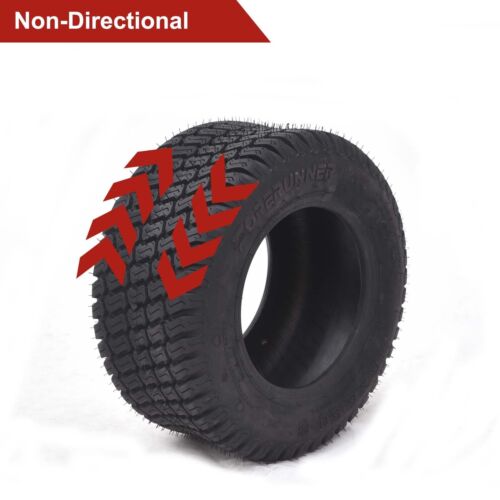 Set 2 18x8.5-8 Lawn Mower Tires 18x8.5x8 4PR Heavy Duty Tubeless Replacement - Picture 4 of 5