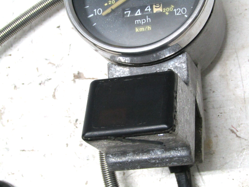 93 Suzuki Intruder VS1400 Speedometer Pilot Lamp Box Socket Cable Speed Sensor - Picture 8 of 16