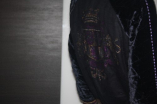 DRYKORN, Berlin Street Style Blouson Jacke, Samt, "GOLD", Gr. 40, WIE NEU, LOGO - Picture 7 of 10