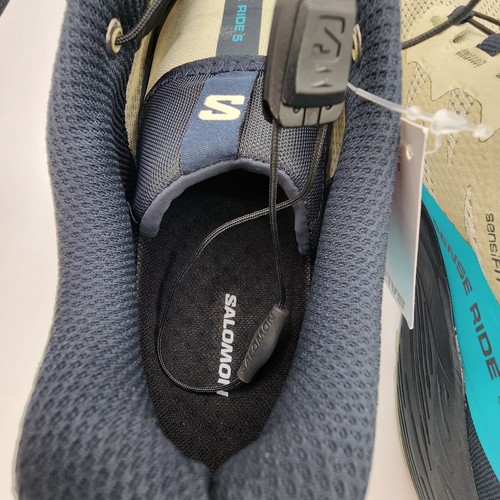 Salomon Sense Ride 5 Trail Running Shoes Mens 12.5 Peacock Blue Sneakers NEW - Picture 10 of 15