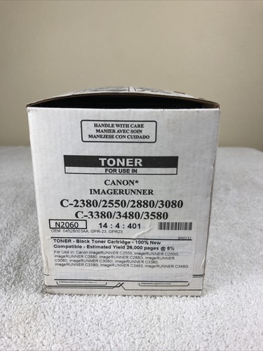 Cannon IMAGERUNNER Toner C-2380/2550/2880/3080 C-3380/3480/3580 SCHWARZ - Bild 2 von 10