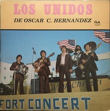 Los Unidos De Oscar Hernandez  Tejano Tex Mex Record Lp