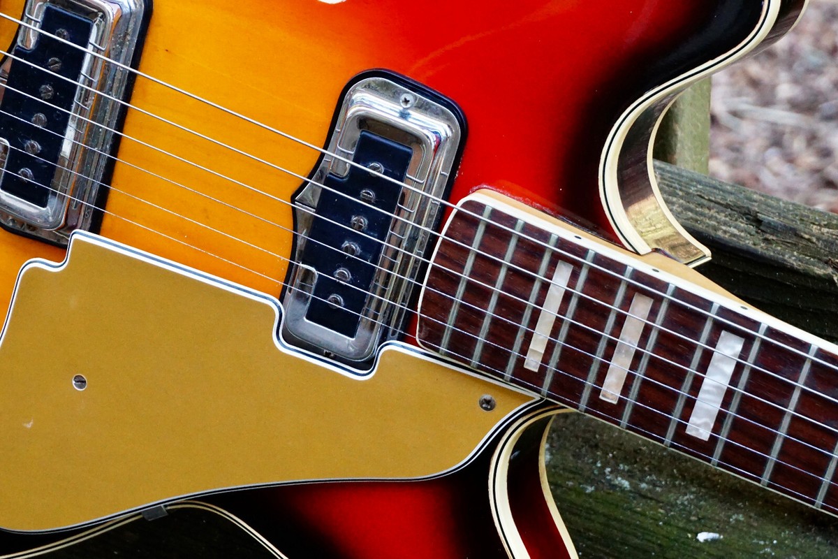 Fender USA / 1967-1969製/ Coronado 2 Fender Coronado II Thinline Hollow Body Electric Guitar