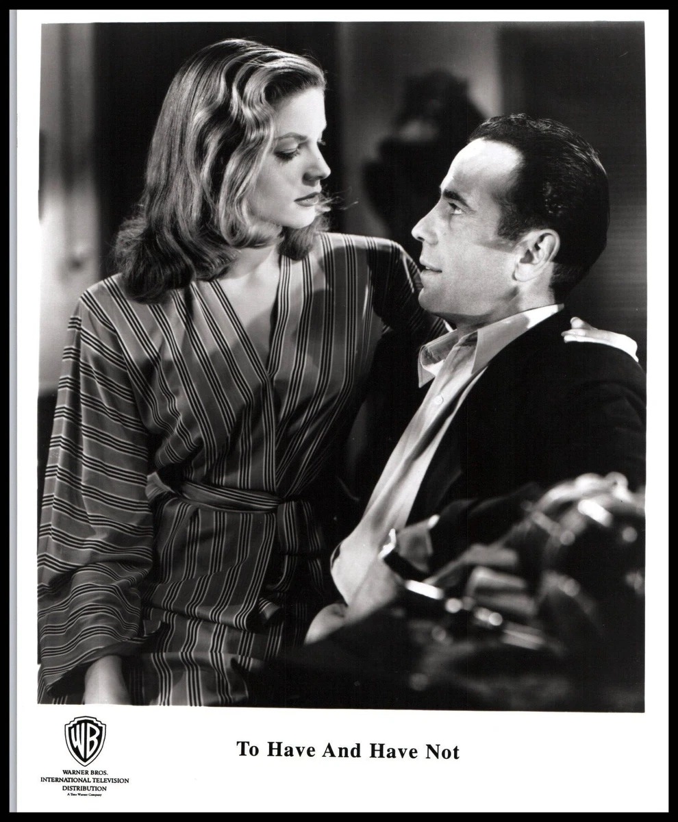 Humphrey Bogart And Lauren Bacall To Have And Have Not
