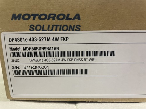 Motorola DP4801E UHF Complete Radio set - Photo 4/5