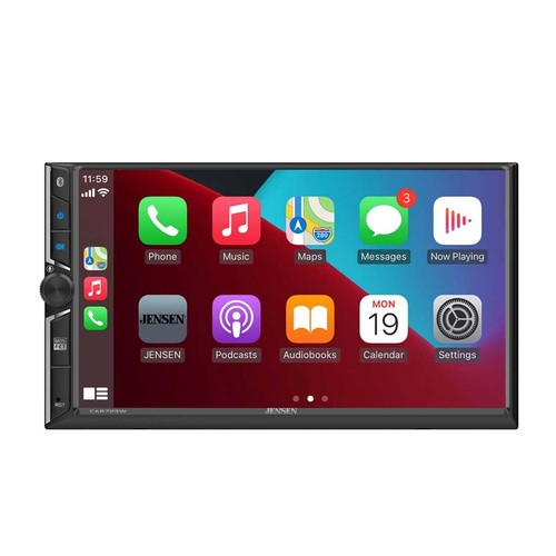 Jensen CAR723W 7" Wireless Android Auto & Apple CarPlay Digital Media Receiver - Picture 1 of 5