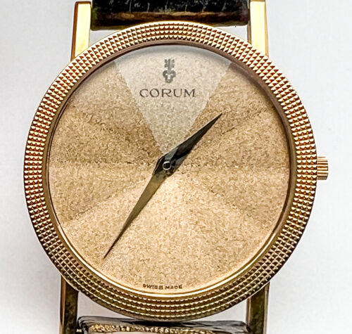 CORUM Men's PRISM 18K YELLOW GOLD WATCH with 12-Faceted Sapphire Crystal Face - Bild 19 von 24