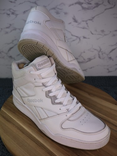 Reebok Royal BB 4500 Hi 2 White Gray Basketball Shoes Sneakers CN4107 Mens Sz 12 - 第 2/24 張圖片
