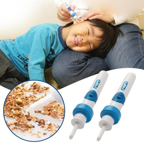 Electric Cordless Vacuum Ear Cleaner Wax Remover Painless Cleaning Device Z2F4 - Picture 2 of 11